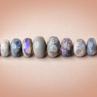 3.5 - 8mm Australian Opal Plain Rondelle Beads 18 inch 152 pieces - Beadsofcambay.com