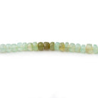 3.5mm Blue Peruvian Opal Faceted Rondelle Beads 17 inch 175 pieces - Beadsofcambay.com