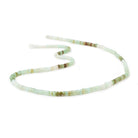 3.5mm Blue Peruvian Opal Faceted Rondelle Beads 17 inch 175 pieces - Beadsofcambay.com
