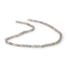 3.7mm Light Labradorite Faceted Rondelle Beads 13 inch 144 pieces - Beadsofcambay.com
