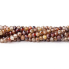 3.8mm Multi Color Zircon Micro Faceted Rondelle 15.25 inch 135 Beads - Beadsofcambay.com