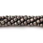 3mm Brushed Cube Beads - Beadsofcambay.com