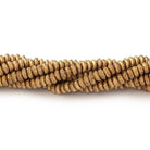 3mm Brushed Disc Beads - Beadsofcambay.com