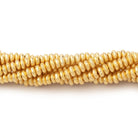 3mm Brushed Disc Beads - Beadsofcambay.com