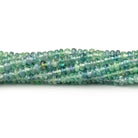 3mm Kornerupine Plain Rondelle Beads 17.75 inch 250 pieces AAA - Beadsofcambay.com