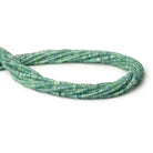 3mm Kornerupine Plain Rondelle Beads 17.75 inch 250 pieces AAA - Beadsofcambay.com