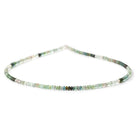 3mm Multi Color Afghani Tourmaline Plain Rondelles 16 inch 215 Beads - Beadsofcambay.com