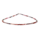 3mm Multi Color Spinel Plain Rondelle Beads 16 inch 230 pieces - Beadsofcambay.com
