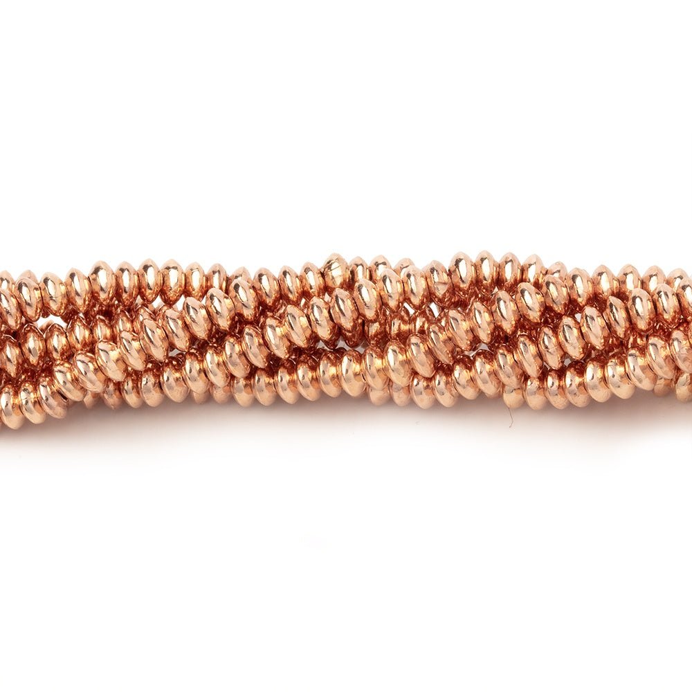 3mm Polished Disc Beads - Beadsofcambay.com