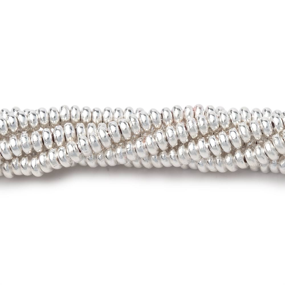 3mm Polished Disc Beads - Beadsofcambay.com