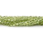 3x2-5x4mm Peridot Plain Oval Beads 16 inch 92 pieces - Beadsofcambay.com
