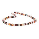 4-4.5mm Botswana Agate Plain Cube Beads 14 inch 80 pieces - Beadsofcambay.com