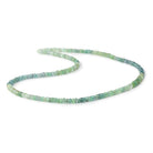 4-4.5mm Kornerupine Faceted Rondelle Beads 18 inch 185 pieces AA - Beadsofcambay.com