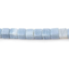 4 - 4.5mm Owyhee Blue Opal Plain Cube Beads 14 inch 78 pieces - Beadsofcambay.com