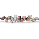 4-6mm Watermelon Tourmaline Slice Beads 8 inch 57 pieces - Beadsofcambay.com