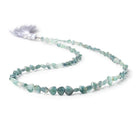 4 - 7mm Bi - Color Indicolite Tourmaline Faceted Heart 15.5 inch 78 Beads - Beadsofcambay.com