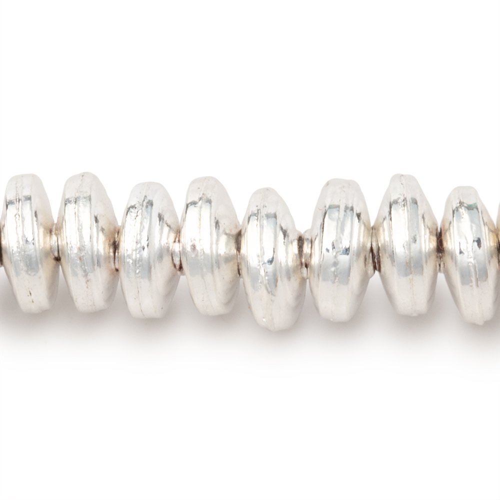 6mm Polished Disc Beads - BeadsofCambay.com