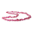 6-10m Ruby Plain Nugget Beads 19 inch 63 pieces AA - BeadsofCambay.com