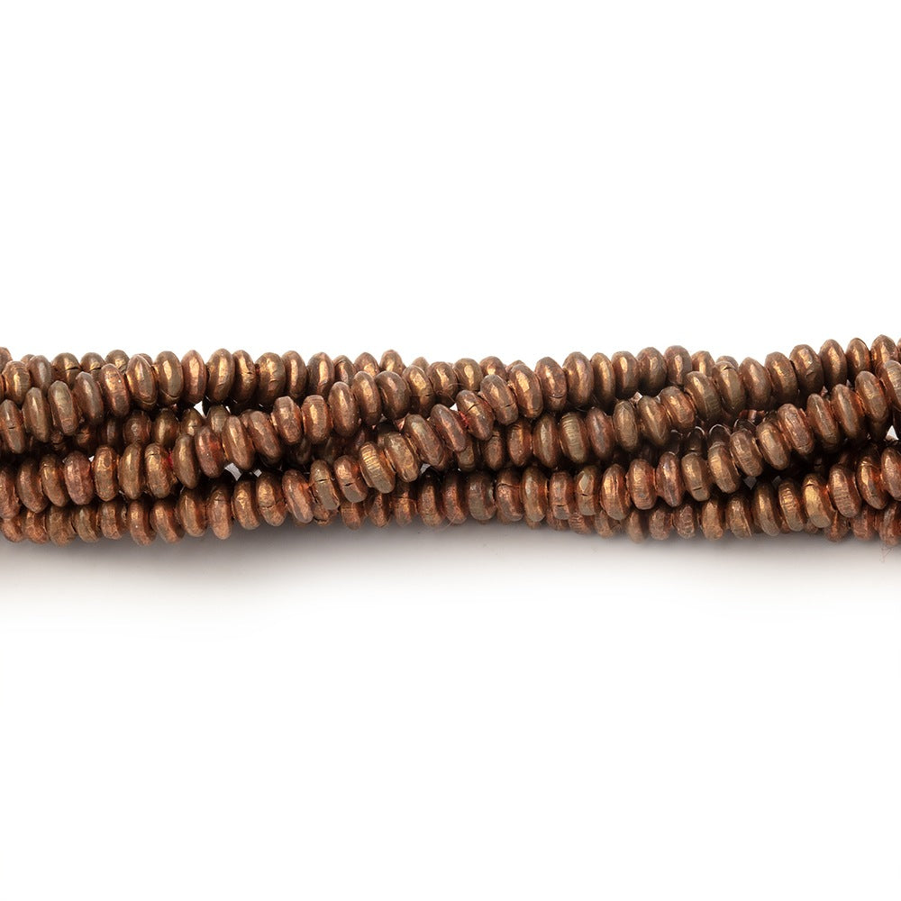 2.5mm Polished Disc Beads - BeadsofCambay.com