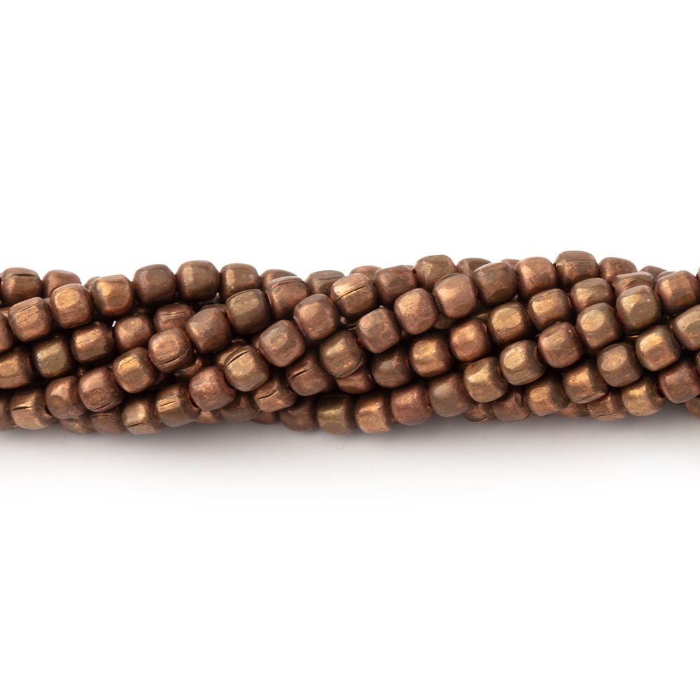 2mm Polished Cube Beads - BeadsofCambay.com