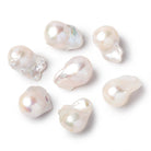 17-22mm Off White Ultra Baroque Focal Beads 1 piece AA - BeadsofCambay.com
