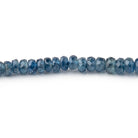 2-3.5mm Blue Sapphire Faceted Rondelle Beads 18 inch 312 pieces - BeadsofCambay.com