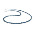 2-3.5mm Blue Sapphire Faceted Rondelle Beads 18 inch 312 pieces - BeadsofCambay.com