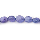 5x4-9x7mm Tanzanite Plain Oval Beads 17.5 inch 70 pieces - BeadsofCambay.com