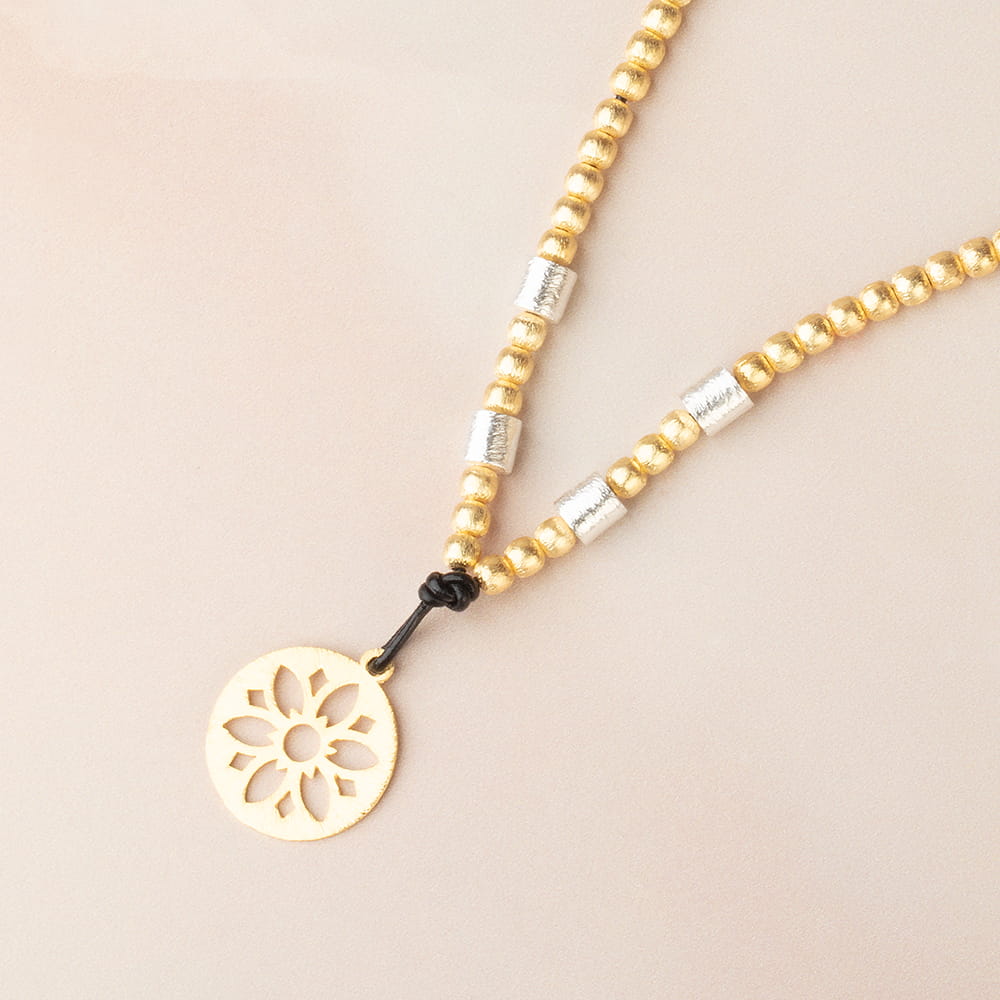 4mm Brushed Round Beads - Beadsofcambay.com