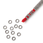 6mm Twisted Jump Rings on an 8 inch Strand - BeadsofCambay.com