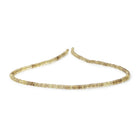 3.5mm Bi-Color Quartz Faceted Rondelle 15.5 Inch 230 Beads - BeadsofCambay.com