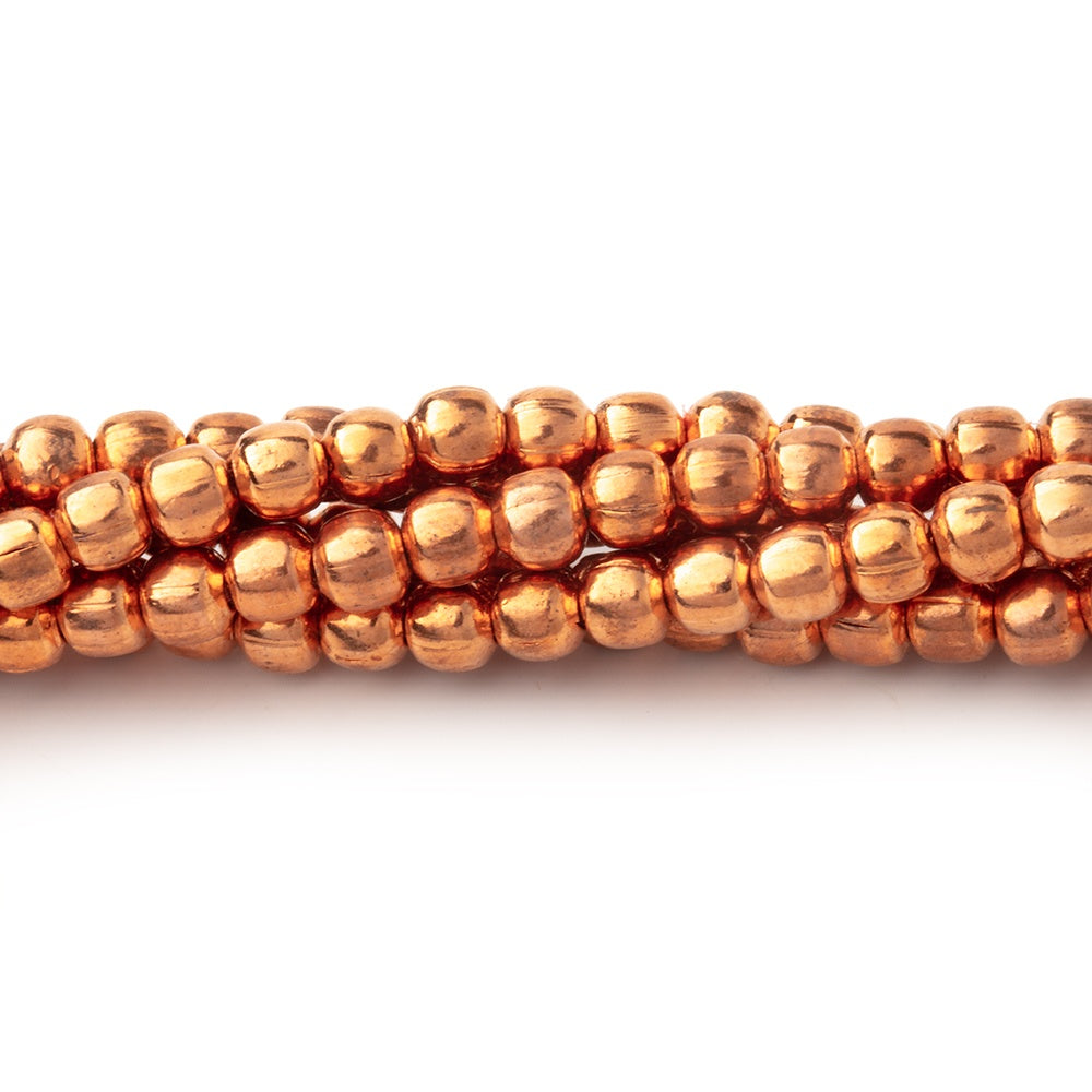 3mm Polished Round Beads - BeadsofCambay.com