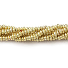 3mm Polished Disc Beads - BeadsofCambay.com