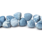 9-10mm Owyhee Denim Opal Faceted Trillion Beads 8 inch 40 pieces - BeadsofCambay.com