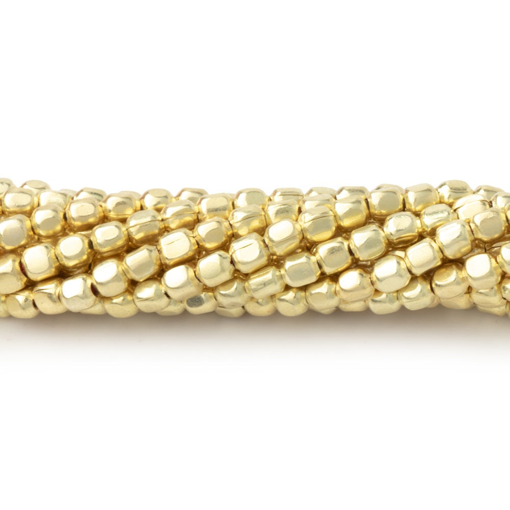 2mm Polished Cube Beads - BeadsofCambay.com