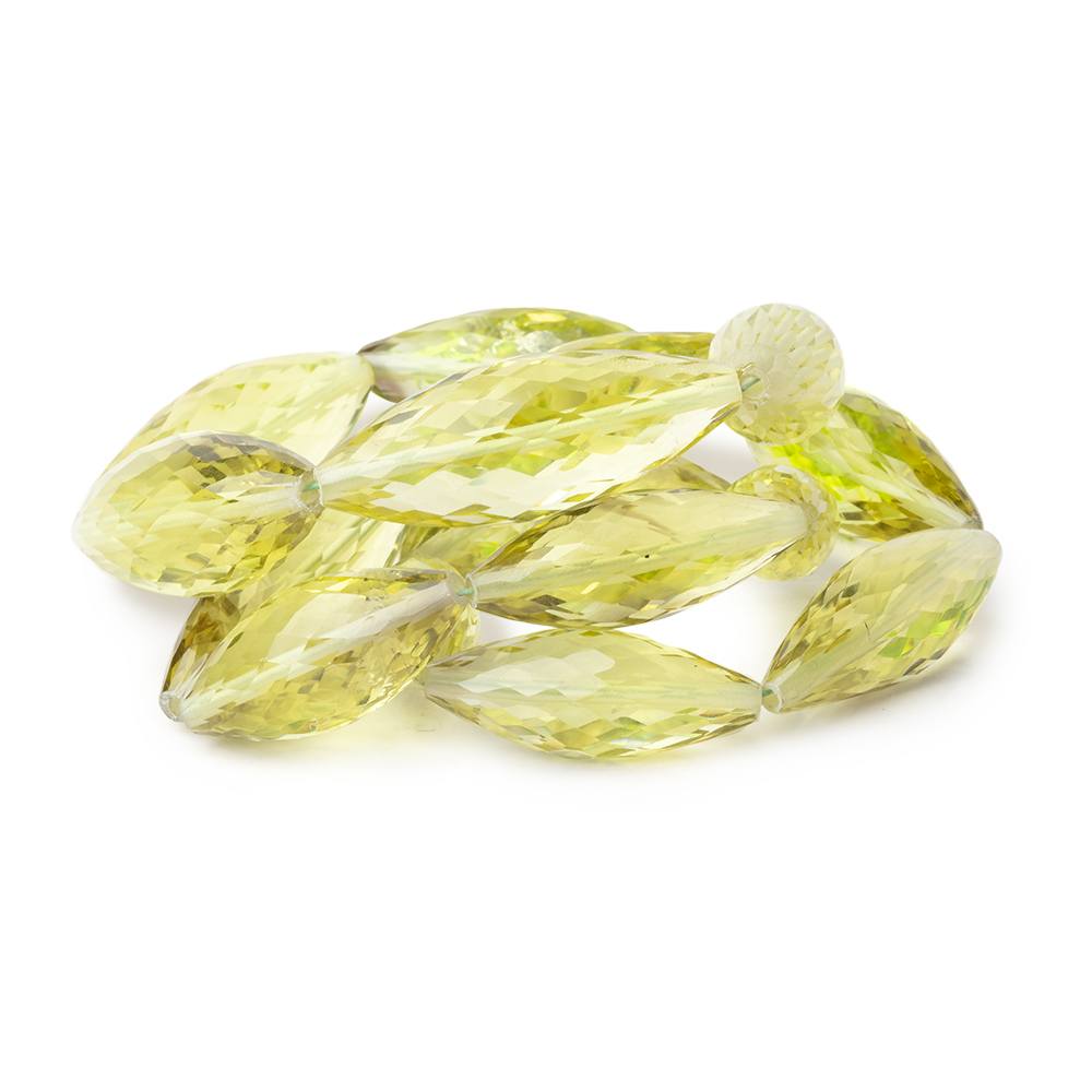 18x8-29x11mm Bi-Color Quartz Faceted Marquise Beads 16 inch 16 pieces AA - BeadsofCambay.com