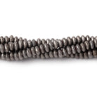 4mm Brushed Disc Beads - BeadsofCambay.com