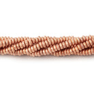 3mm Brushed Disc Beads - BeadsofCambay.com