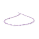 3.5-4.5mm Amethyst Straight Drilled Faceted Tear Drops 14.5 inch 75 beads - BeadsofCambay.com