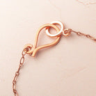 42x26mm Copper Hook and Eye Clasp 1 piece - Beadsofcambay.com