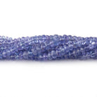 2.5-4mm Tanzanite Faceted Rondelle Beads 15 inch 195 pieces - BeadsofCambay.com