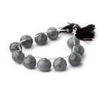 15mm Celestial Quartz Faceted Candy Kiss Beads 7 inch 11 pieces - BeadsofCambay.com