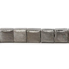8mm Brushed Cube Beads - BeadsofCambay.com