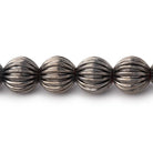 9mm Corrugated Round Beads - BeadsofCambay.com