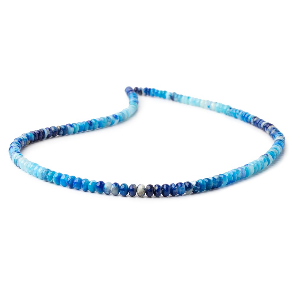 4.5 - 5mm Afghanite Plain Rondelles 18 inch 160 Beads AAA - Beadsofcambay.com