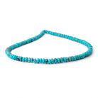 4.5 - 6.5mm Sleeping Beauty Turquoise Faceted Rondelle 16 inch 120 Beads AA - Beadsofcambay.com