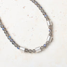 8x8mm Brushed Tube Set of 4 Beads - BeadsofCambay.com