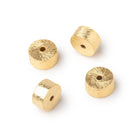4x8mm Brushed Tube Set of 4 Beads - BeadsofCambay.com