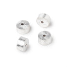 4x8mm Brushed Tube Set of 4 Beads - BeadsofCambay.com