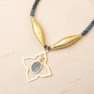 34x9mm Brushed Patterned Marquise Set of 2 Beads - BeadsofCambay.com